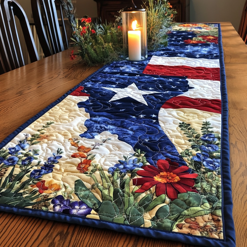 Country Charm Quilted Table Runner NCU0VL2180