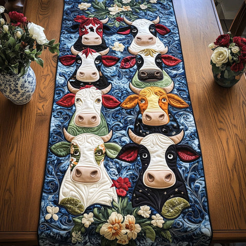 Cow Crew Quilted Table Runner NCU0NT6541