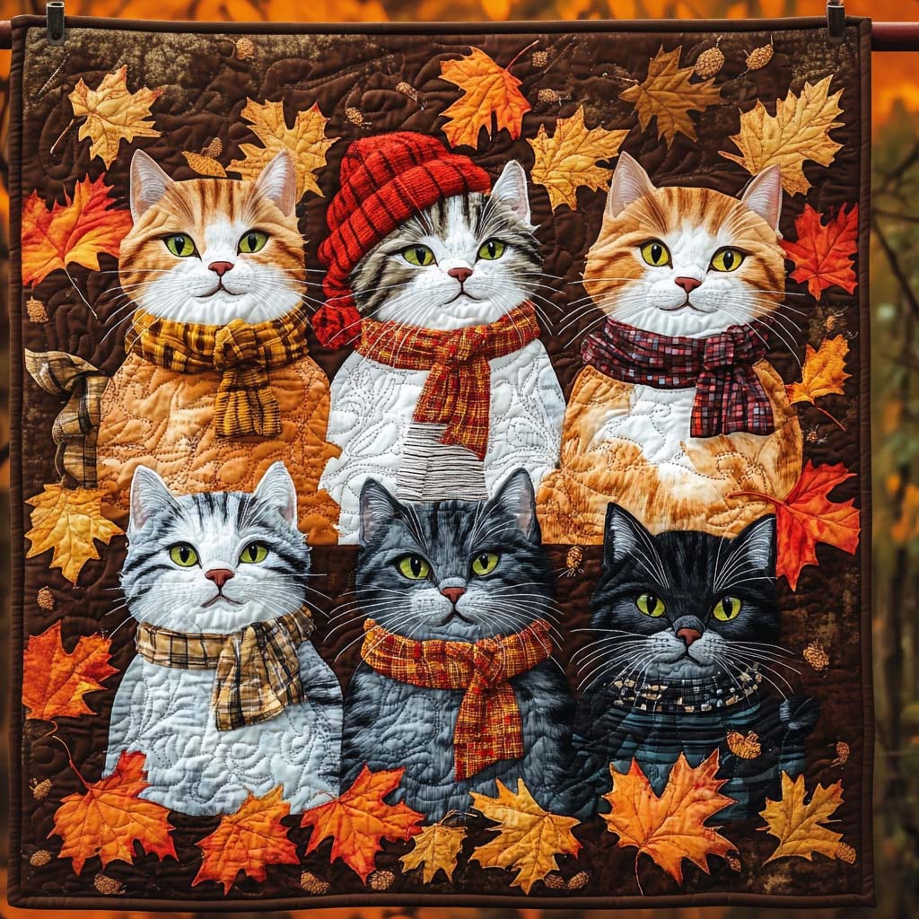 Curious Companions Quilted Blanket NCU0PT1886