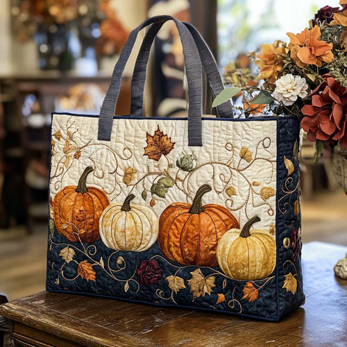 Crisp Pathways Quilted Tote Bag NCU0NT8887