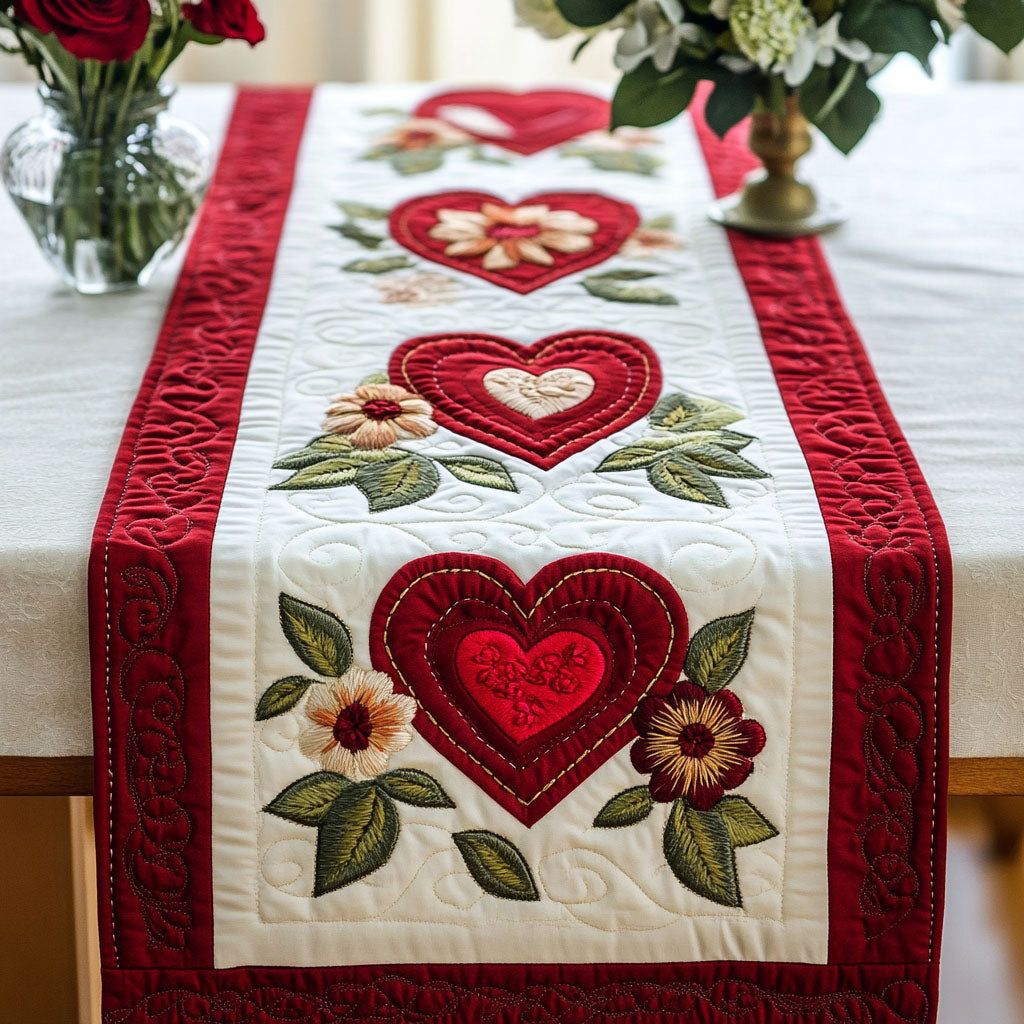 Jingle Pup Quilted Table Runner NCU0NTD564