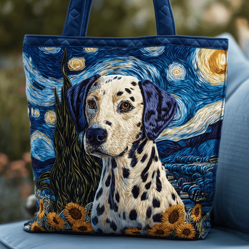 Dalmatian Dreams Quilted Tote Bag NCU0TH2788