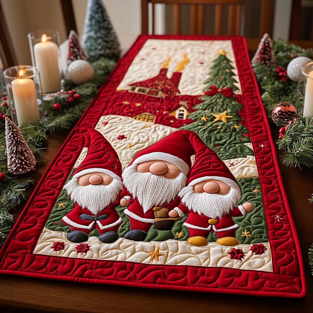 Yuletide Vibes Quilted Table Runner GFTOTP12324