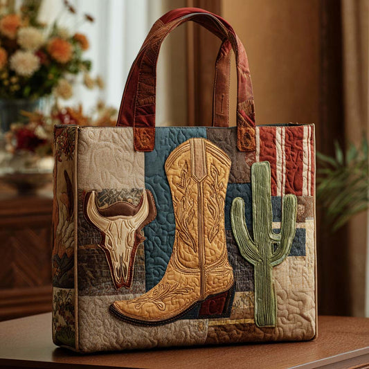 Desert Rider Quilted Tote Bag NCU0NT9576