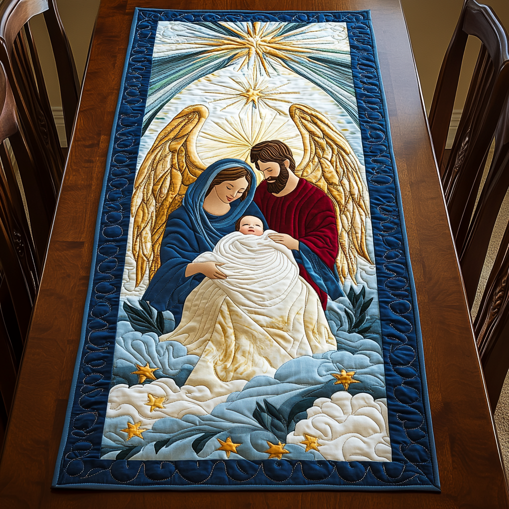 Divine Melanin  Quilted Table Runner GFTONL4613
