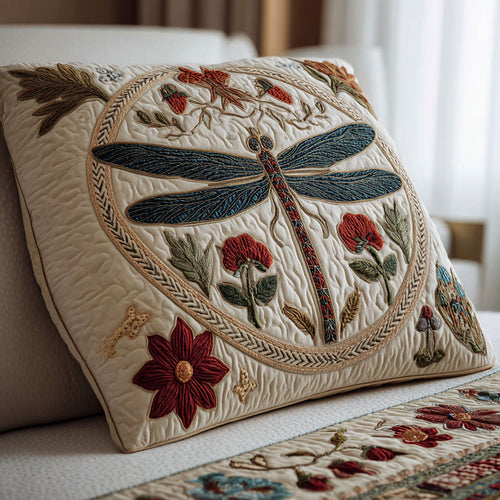Dragonfly V2 Quilted Pillow Case NCU0PT8421