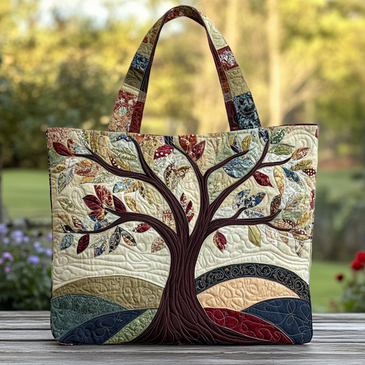 Dream Tree Quilted Tote Bag NCU0DK9724