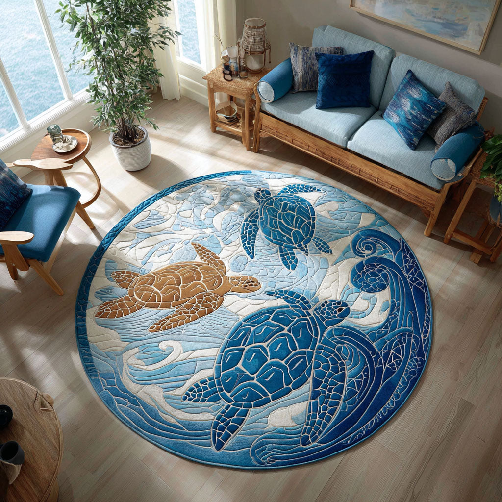 Dreaming Shell Round Carpet NCU0PT9844