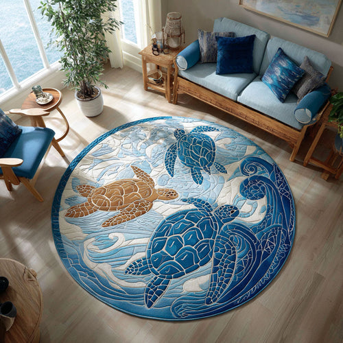 Dreaming Shell Round Carpet NCU0PT9844