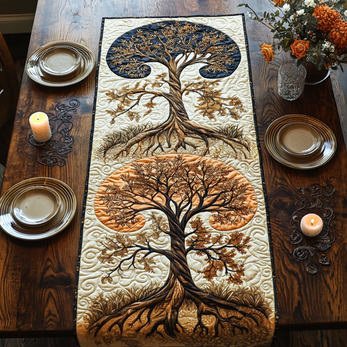 Earthbound Spirit Quilted Table Runner NCU0DV6180