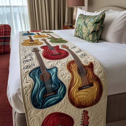Echo Strings Quilted Bed Runner NCU0PT9486