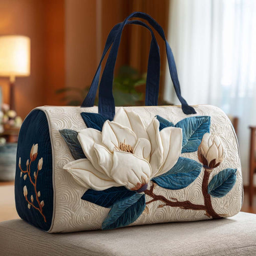 Elegant Petals Quilted Duffle Bag NCU0NT9666