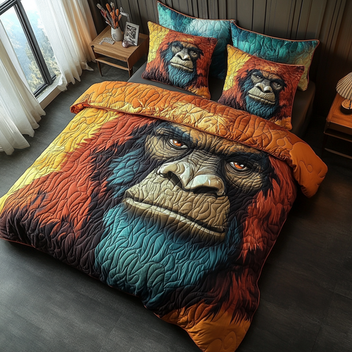 Elusive Legend 3-Piece Quilted Bedding Set NCU0DV2795