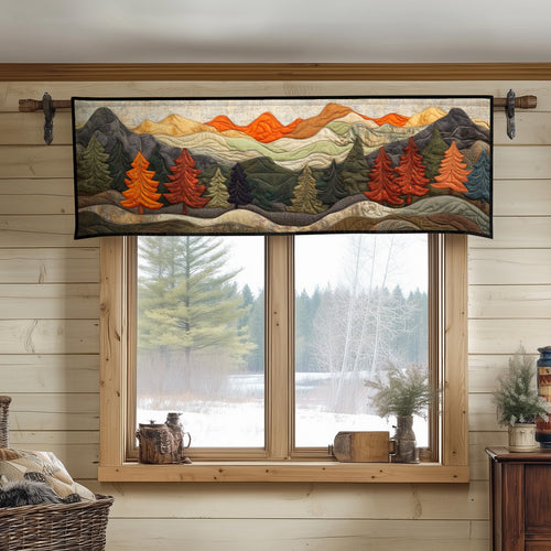 Ember Peaks Quilted Valance NCU0NT7168