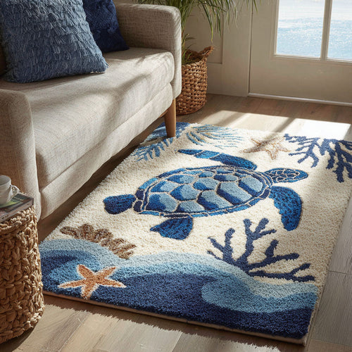 Emerald Wave Rider Area Rug NCU0PT9302
