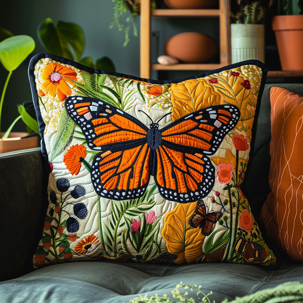 Butterfly pillowcase hot sale