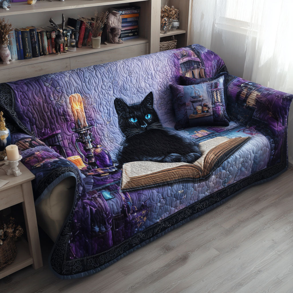 Enchanted Paws Quilted Sofa Cover NCU0PT9935