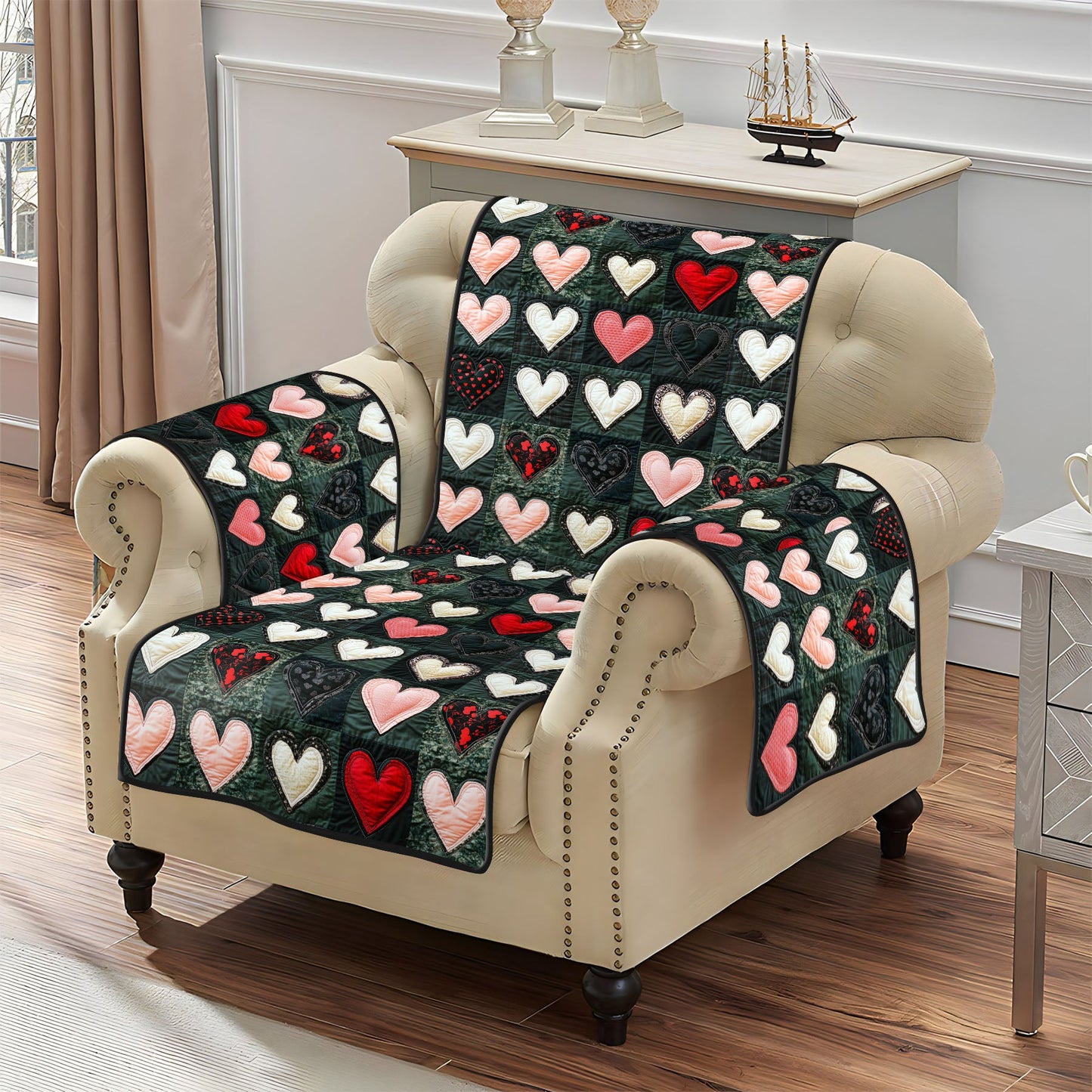 Eternal Embrace Quilted Sofa Cover NCU0PT3230