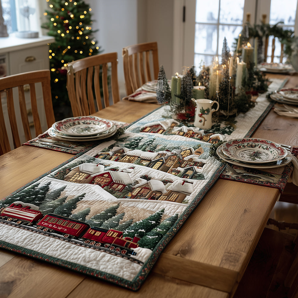 Festive Shamrock Quilted Table Runner GFTOQA1261