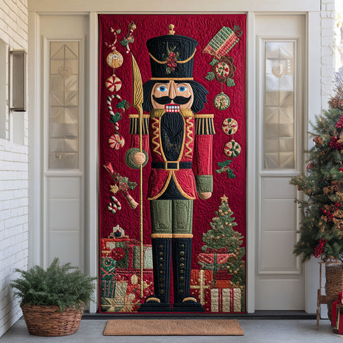 Festive Sentinel Quilted Door Cover NCU0PT10136