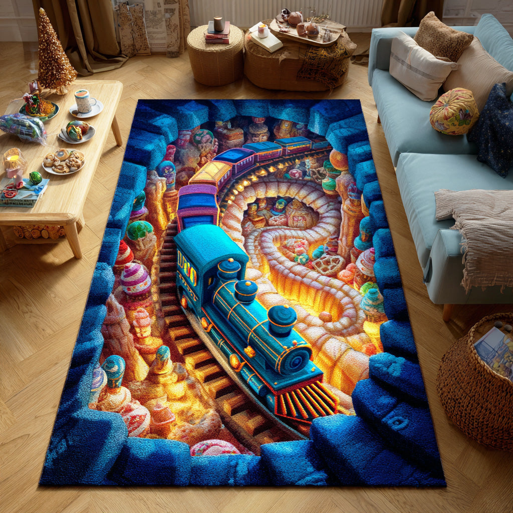 Festive Steamline Area Rug NCU0TD1084