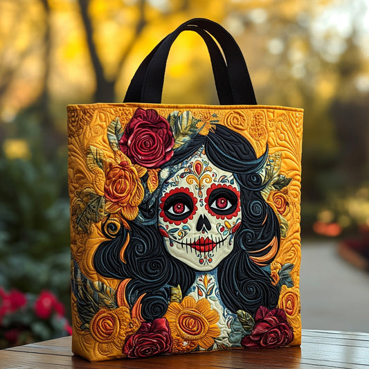 Fiesta de Almas Quilted Tote Bag NCU0DV7343