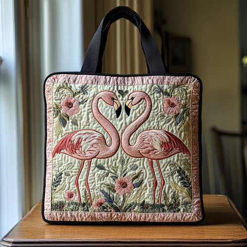 Flamingo Days Quilted Tote Bag NCU0DV6751