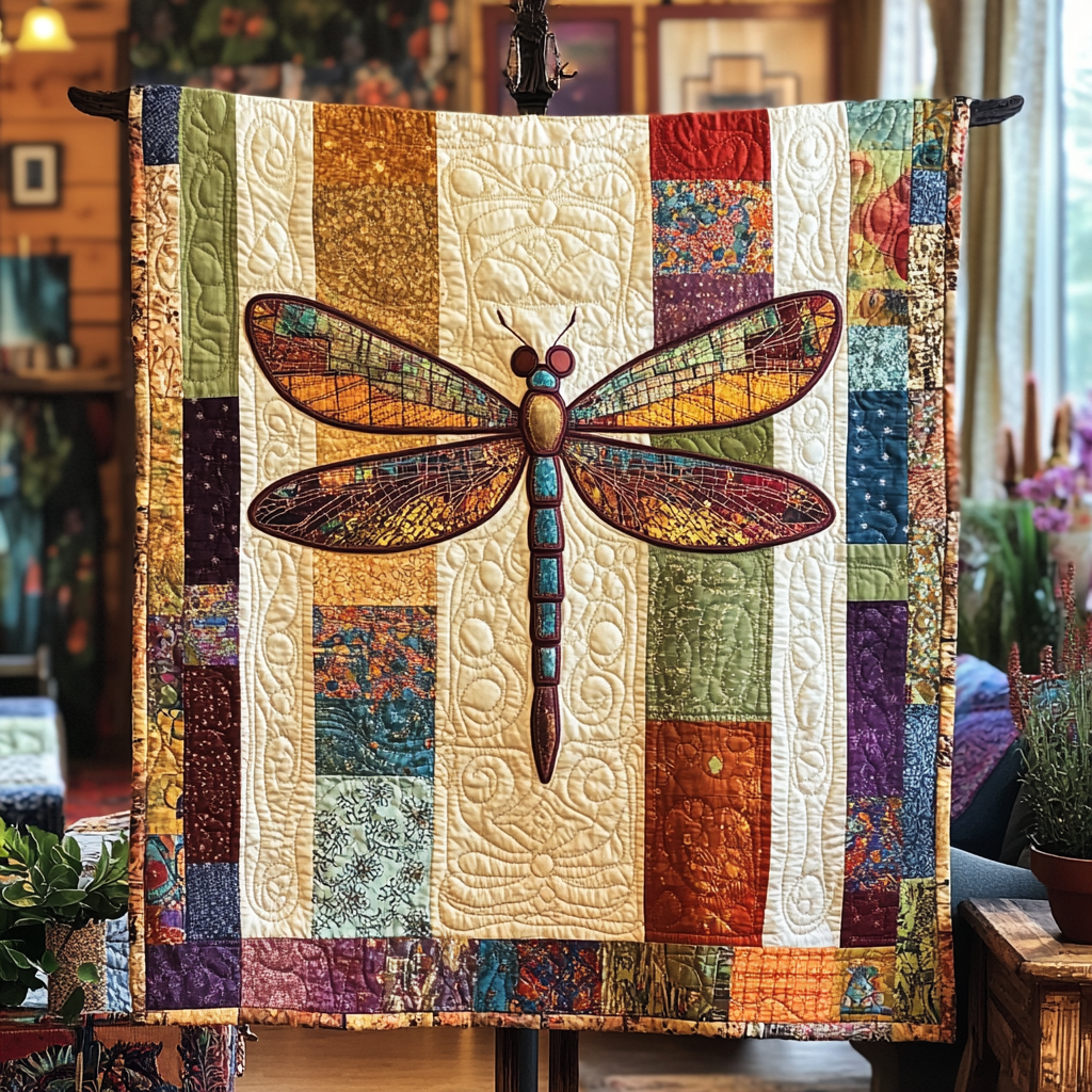 Heritage Wings Quilted Blanket NCU0PT244 main image 0