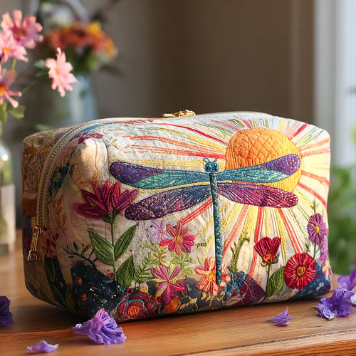 Flight of Grace Quilted Makeup Bag NCU0PT9340