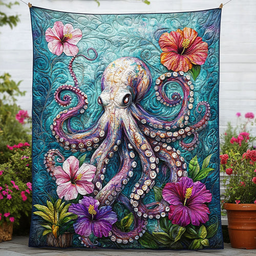 Floating Inkform Quilted Blanket NCU0NT7002