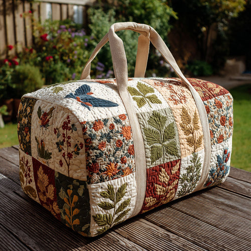 Floral Daydream Quilted Duffle Bag NCU0PT8936