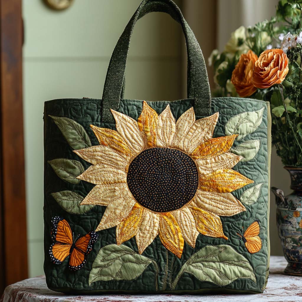Floral Dream Quilted Tote Bag NCU0NT10556
