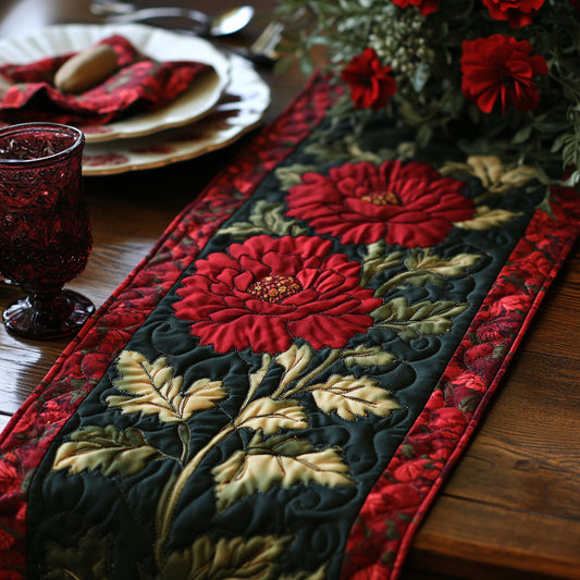 Floral Ohio Dream Quilted Table Runner NCU0PT6189