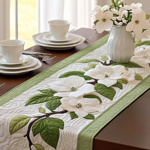 Floral Reverie Quilted Table Runner NCU0PT6610