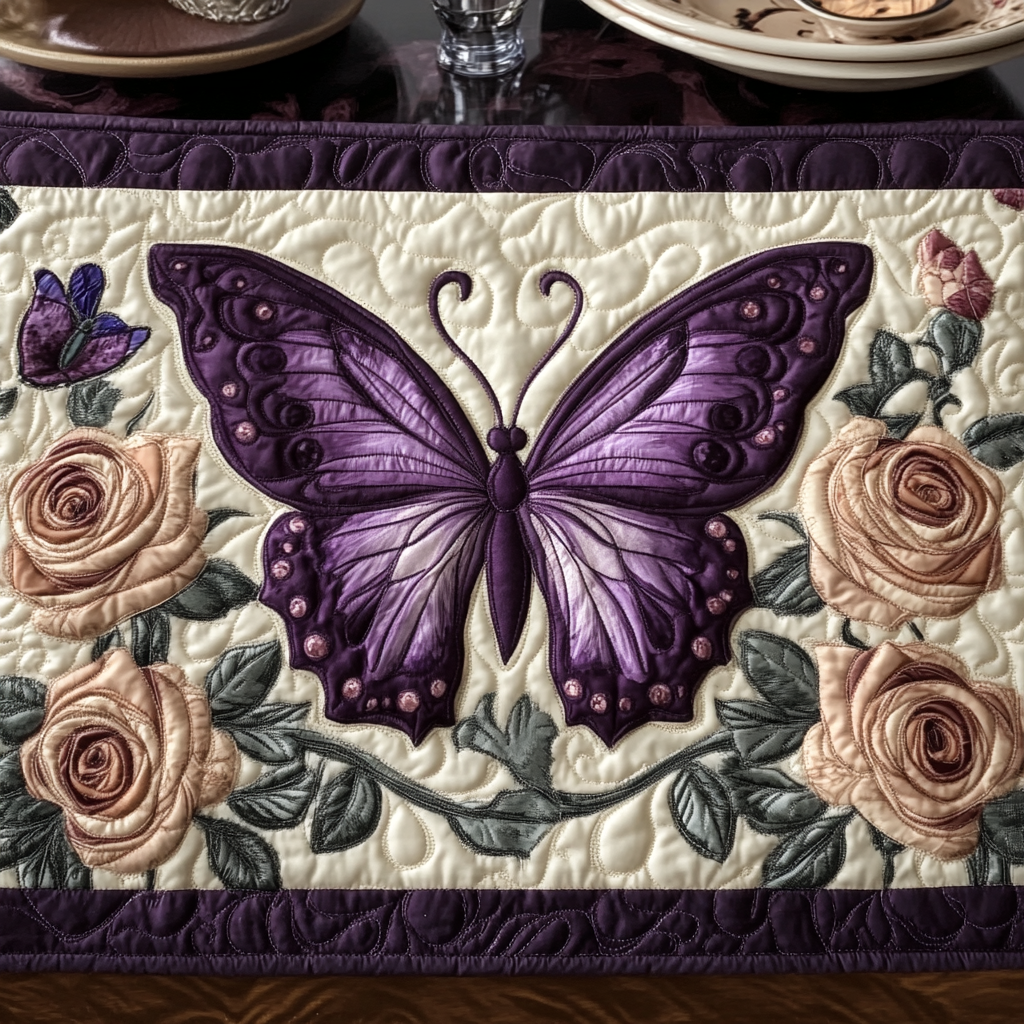 Flutter Charm Quilted Place Mat NCU0VH5222