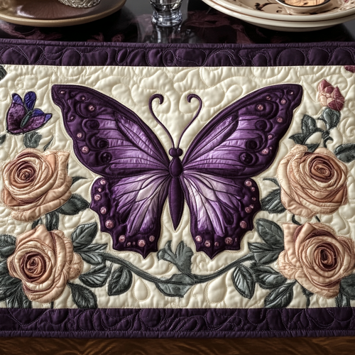 Flutter Charm Quilted Place Mat NCU0VH5222