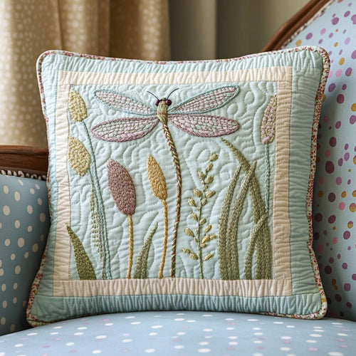 Fluttering Blooms Quilted Pillow Case NCU0PT6651