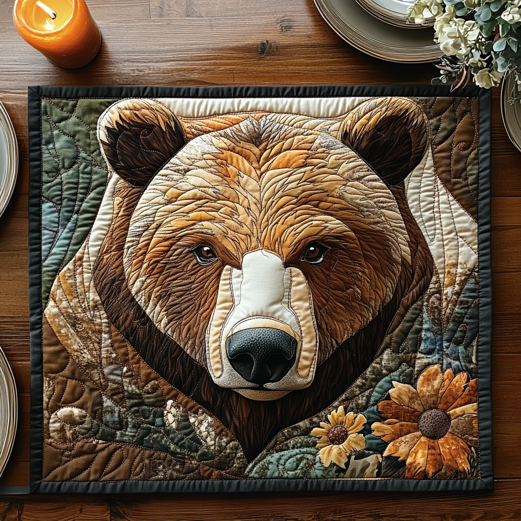 Forest Guardian Quilted Place Mat NCU0DV3967