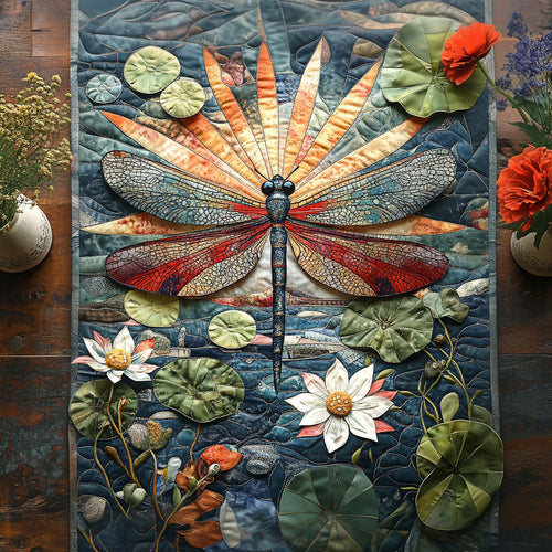 Forest Glow Quilted Table Runner NCU0PT5416