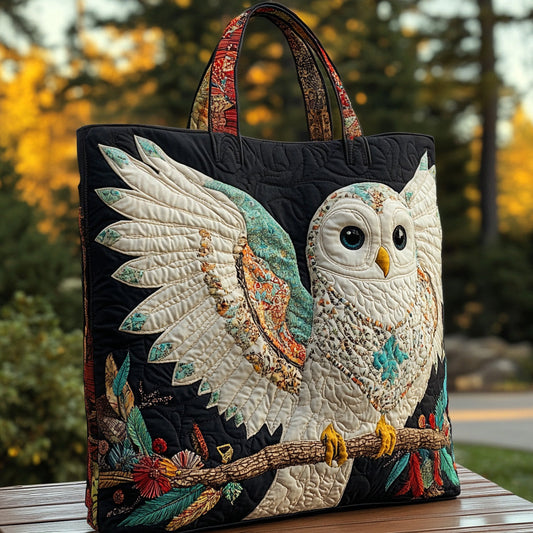 Forest Guardian Quilted Tote Bag NCU0DV7435