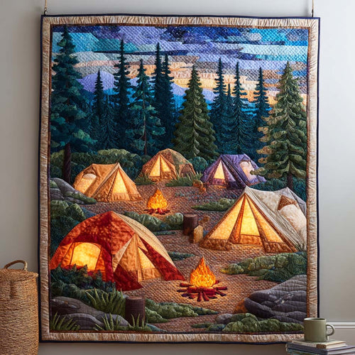 Forest Shelter Quilted Blanket NCU0TD097