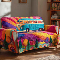 Freedom Ride Quilted Sofa Cover NCU0XD1261