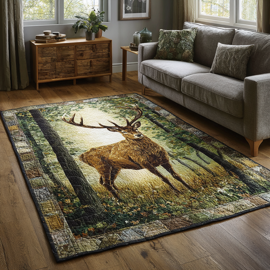 Frontier Deer Area Rug NCU0DK10528