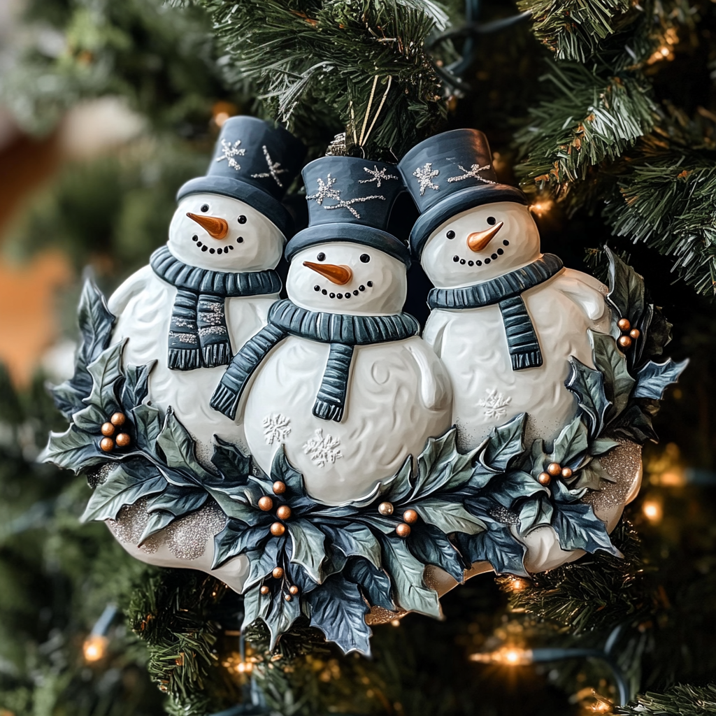 Frosted Friends Mica Ornament NCU0PT2480