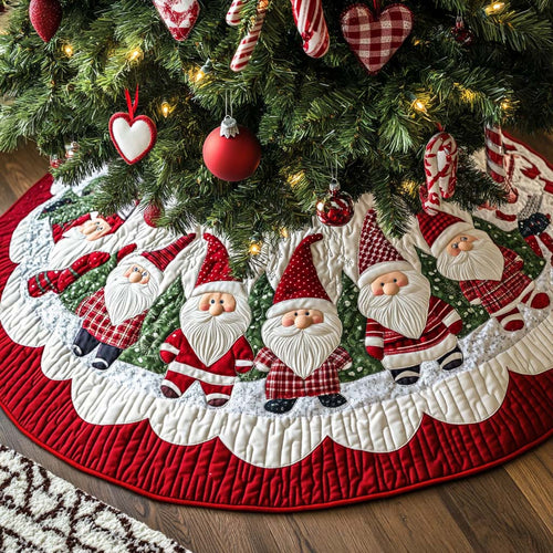 Frosted Dreams Christmas Quilted Tree Skirt NCU0NT10494