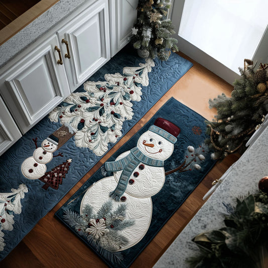 Frosty Bliss Kitchen Area Rug NCU0PT10151