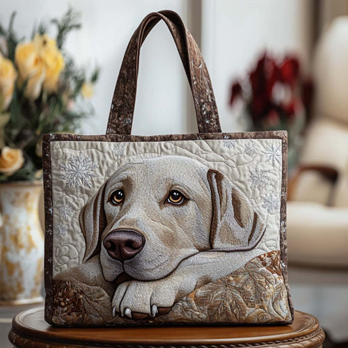 Frosty Gaze Quilted Tote Bag NCU0NT9710