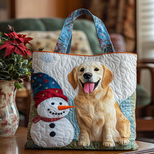 Frosty Paws Quilted Tote Bag NCU0NT9701