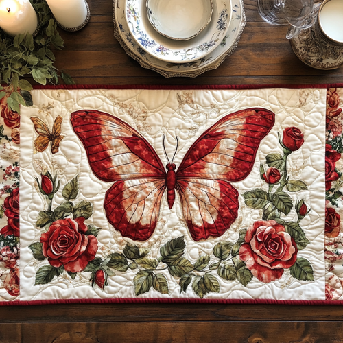 Garden Wings Quilted Place Mat NCU0VH5225