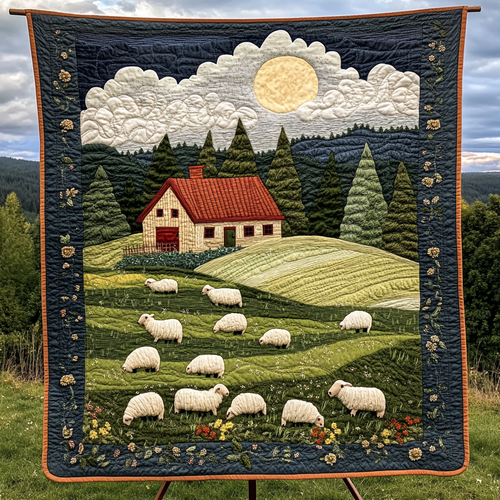 Gentle Herd Quilted Blanket NCU0DK4164